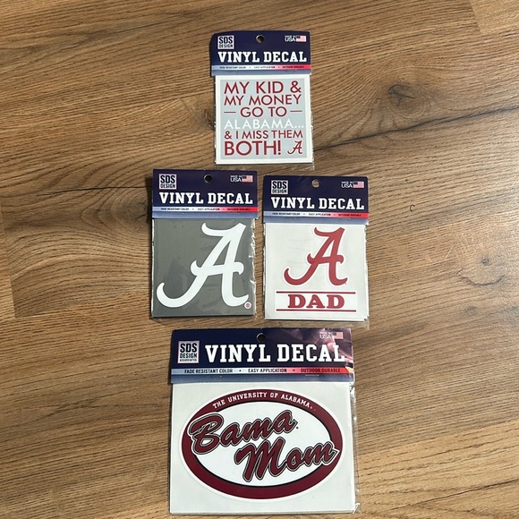 Alabama Vinyl decals - Picture 1 of 5